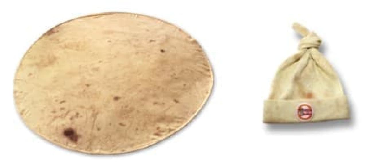 Seen from a distance, it looks like a real tortilla