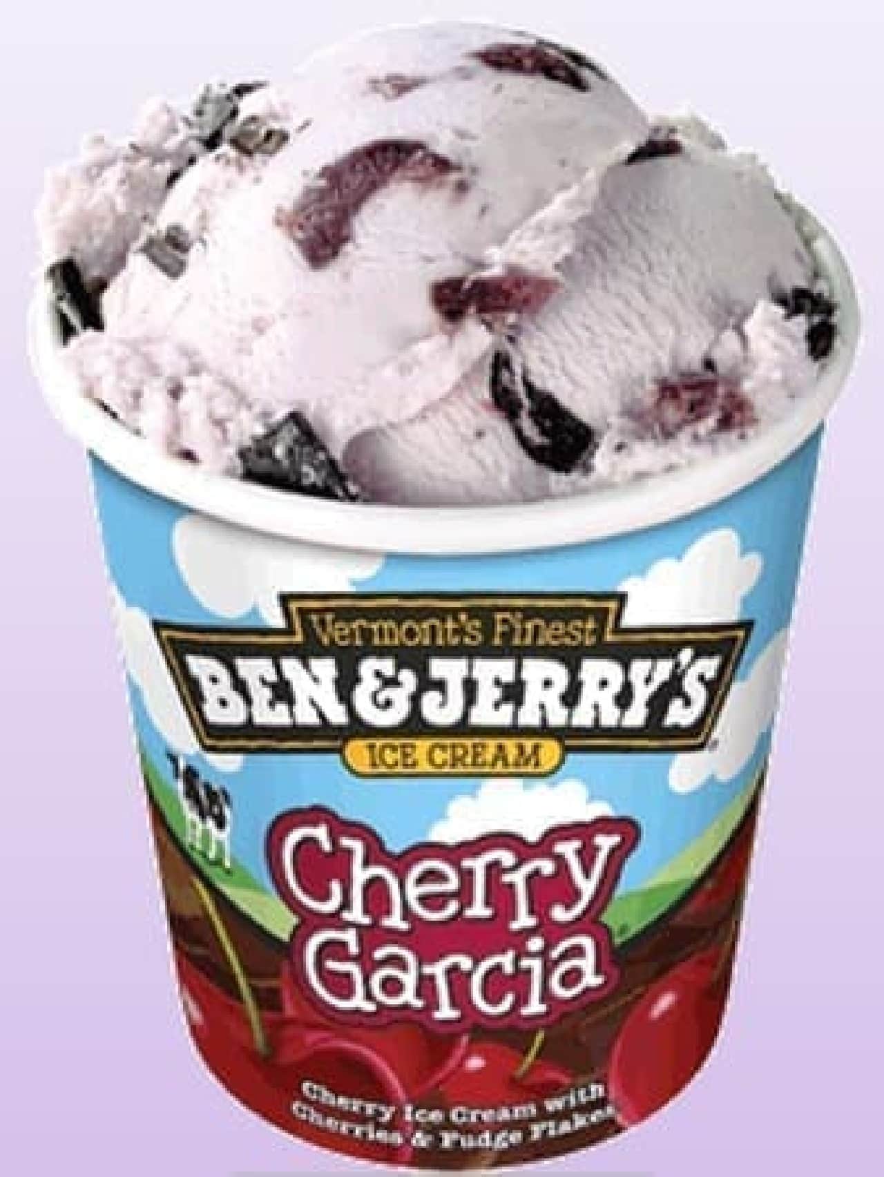 Cherry Garcia, one of the flavors inside