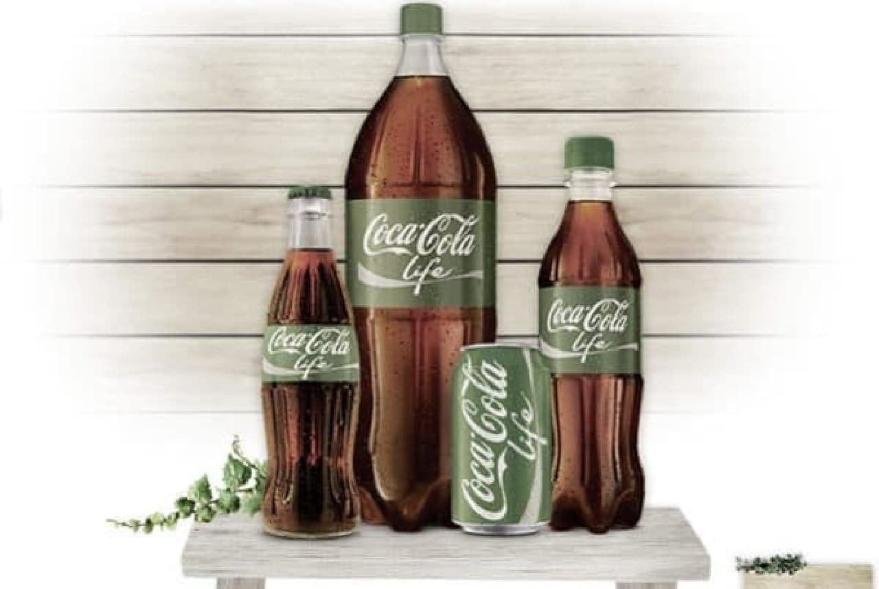 Natural-oriented "Coca-Cola Life" (Source: Coca-Cola Argentina)