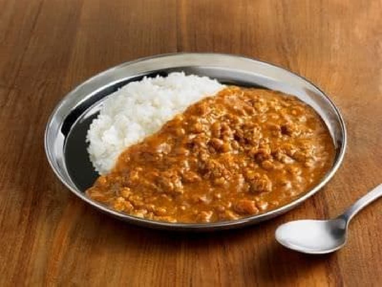 "Keema curry" with a high aroma of minced meat and spices