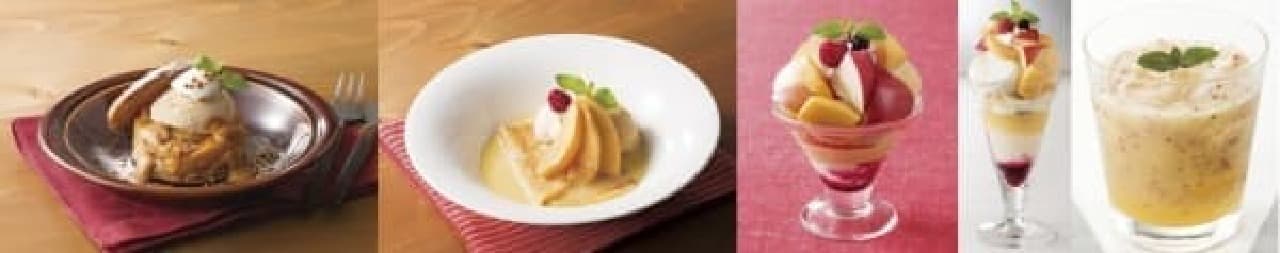 5 kinds of dessert menu released on December 3