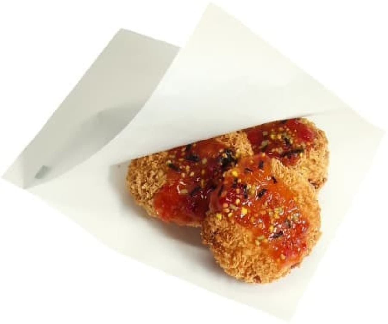 Furikake chicken with crispy batter