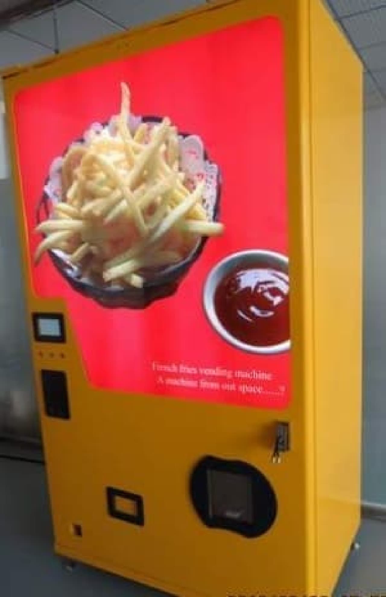 You can buy Hook Hoku French fries at the vending machine!