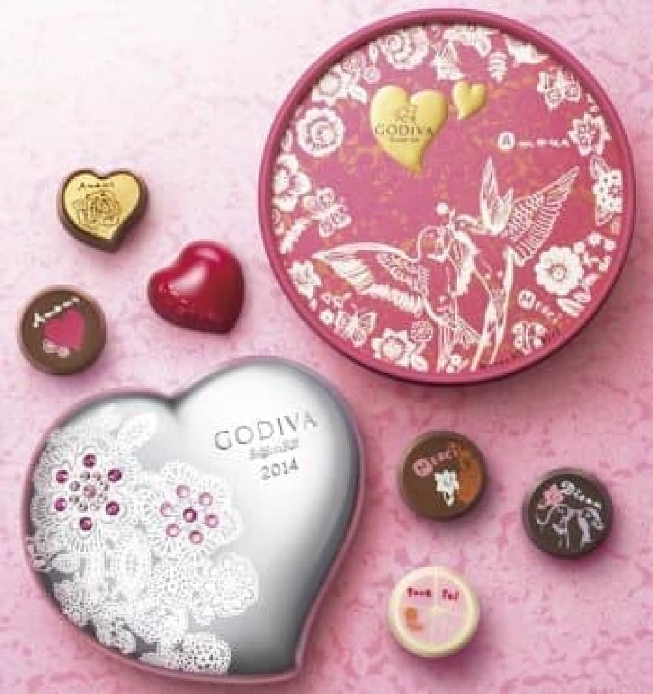 Appeared this year too! Godiva's Valentine's Chocolate--It's a sweet