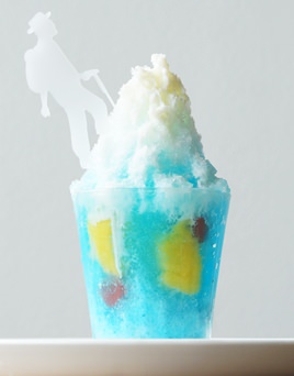 "Fuji Climbing Shaved Ice" with "Climber Pick"