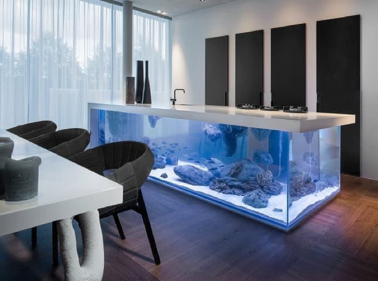 “Ocean” Keuken that makes your room moisturize at once