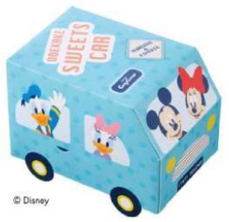 "Outing sweets car" in a cute car BOX