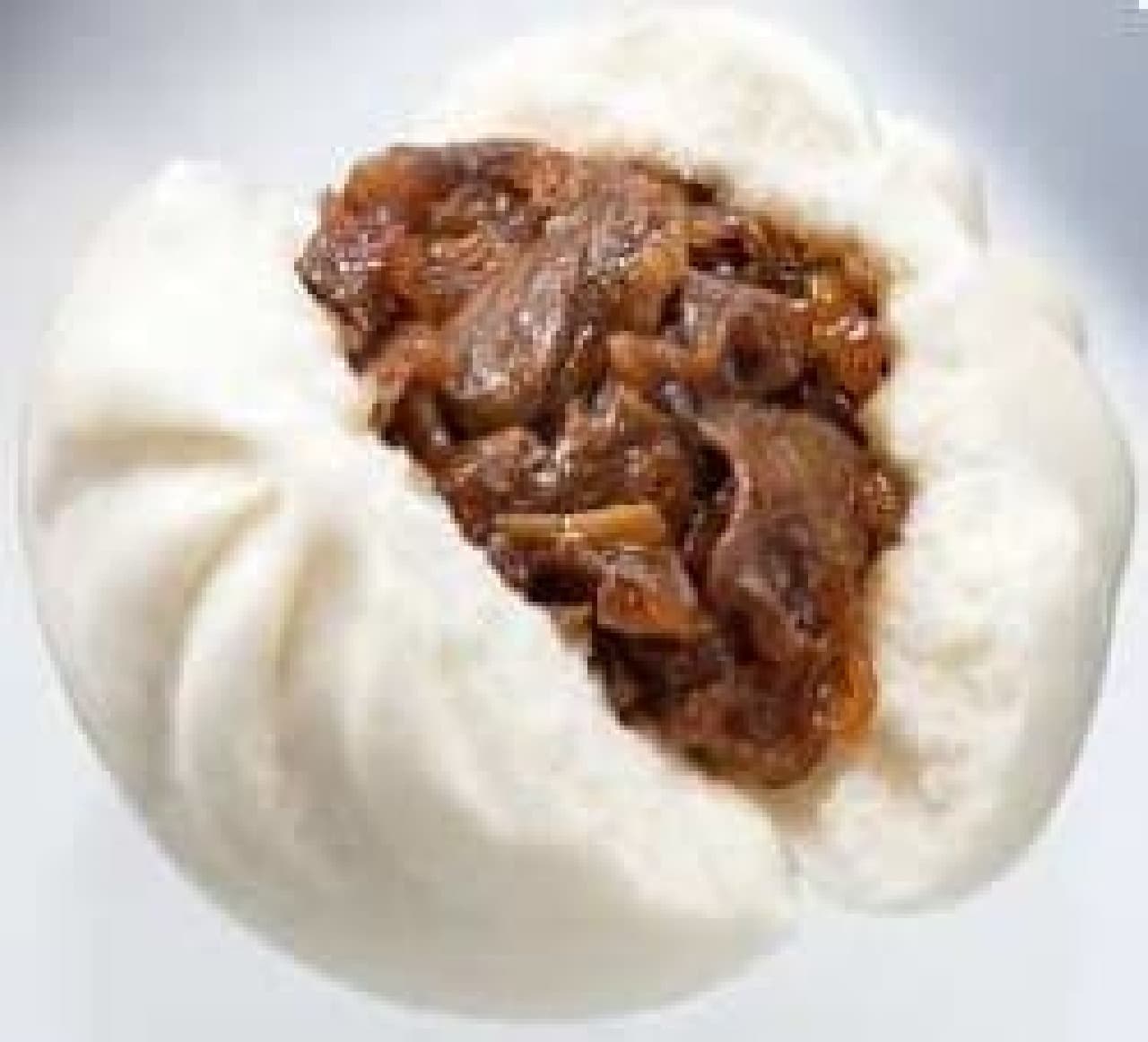 The most expensive Chinese steamed bun in Lawson history !? "Special Omi beef sukiyaki steamed bun"