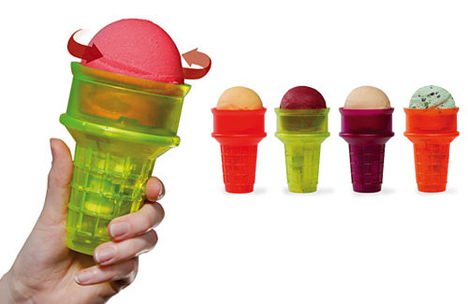 Hartman さんの発明した「Motorized Ice Cream Cone」