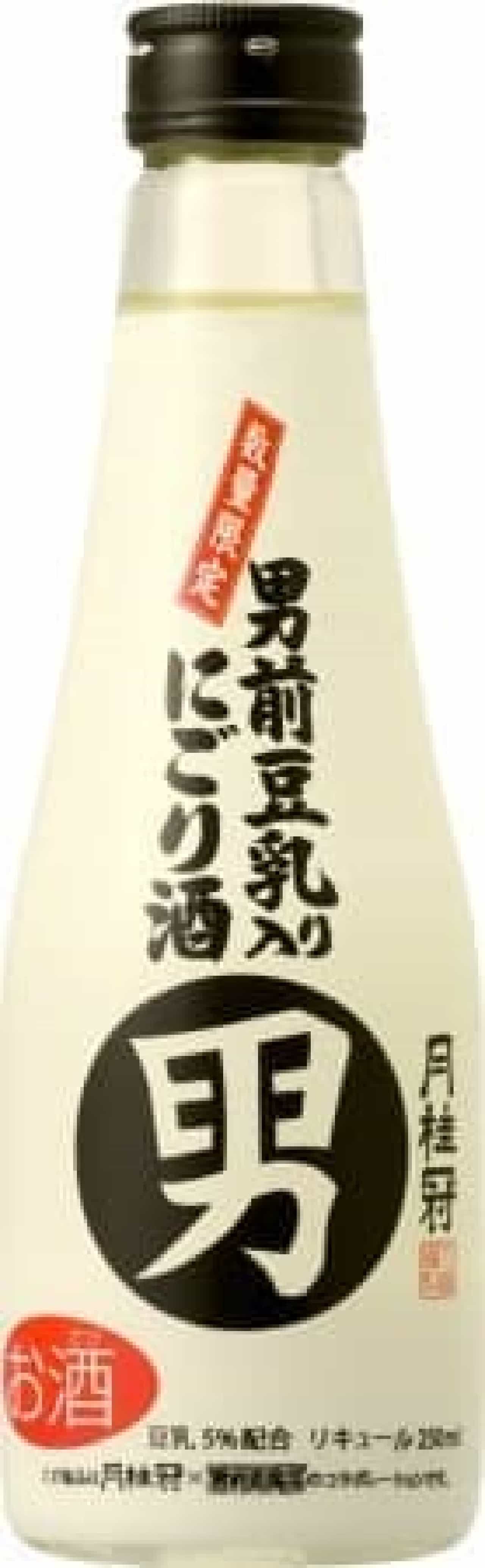 Men's tofu x laurel wreath! Sake with soy milk