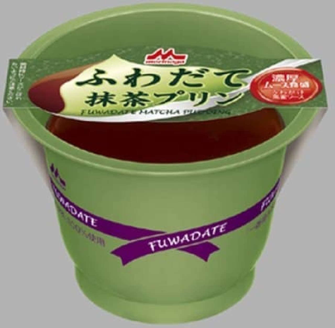 "Morinaga Fuwadate Matcha Pudding" where you can enjoy the "texture of only bubbles"