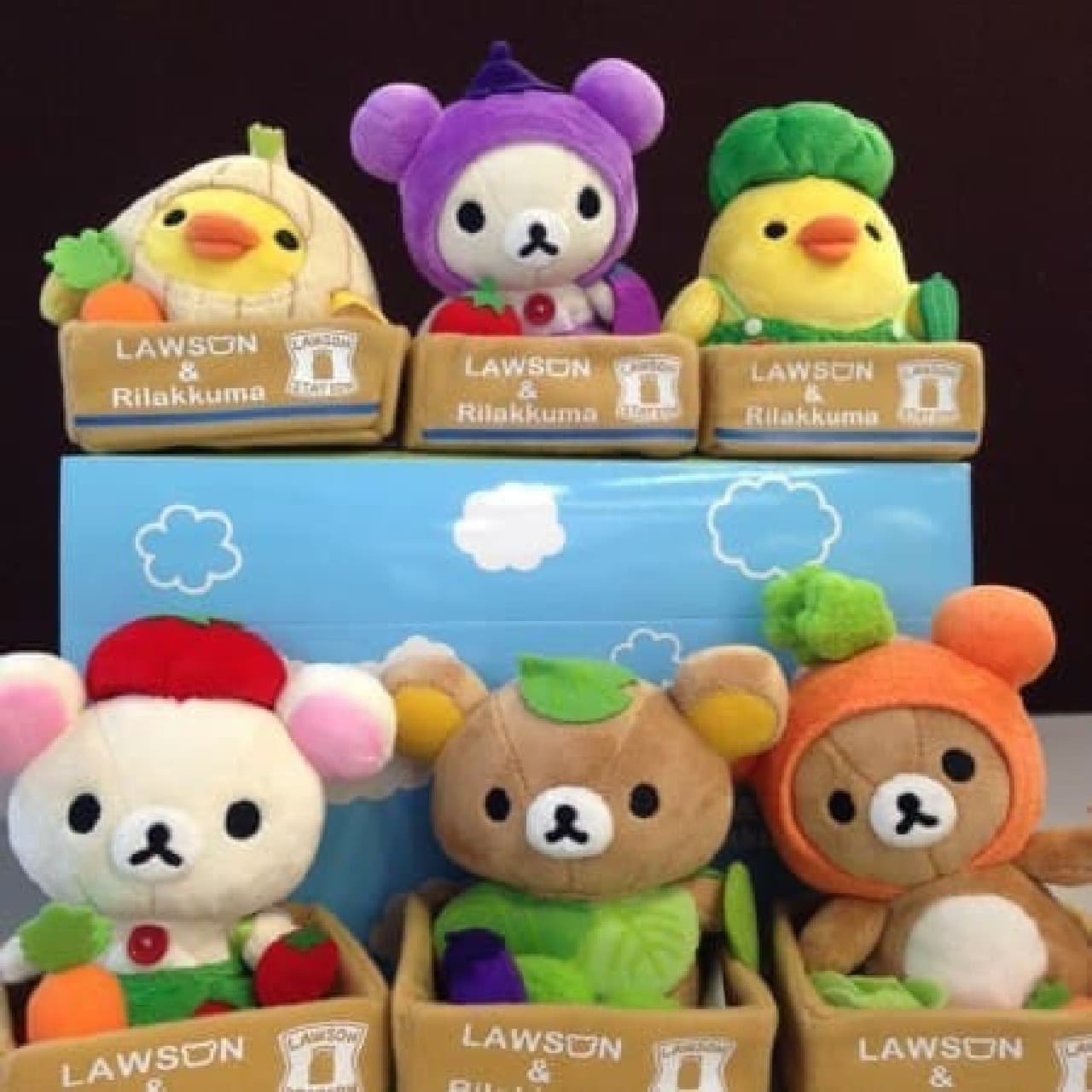 We will deliver "Vegetable Rilakkuma"! (Source: Lawson official Facebook page)