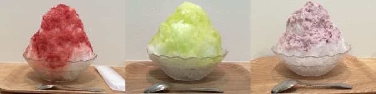 After all summer vacation is shaved ice!