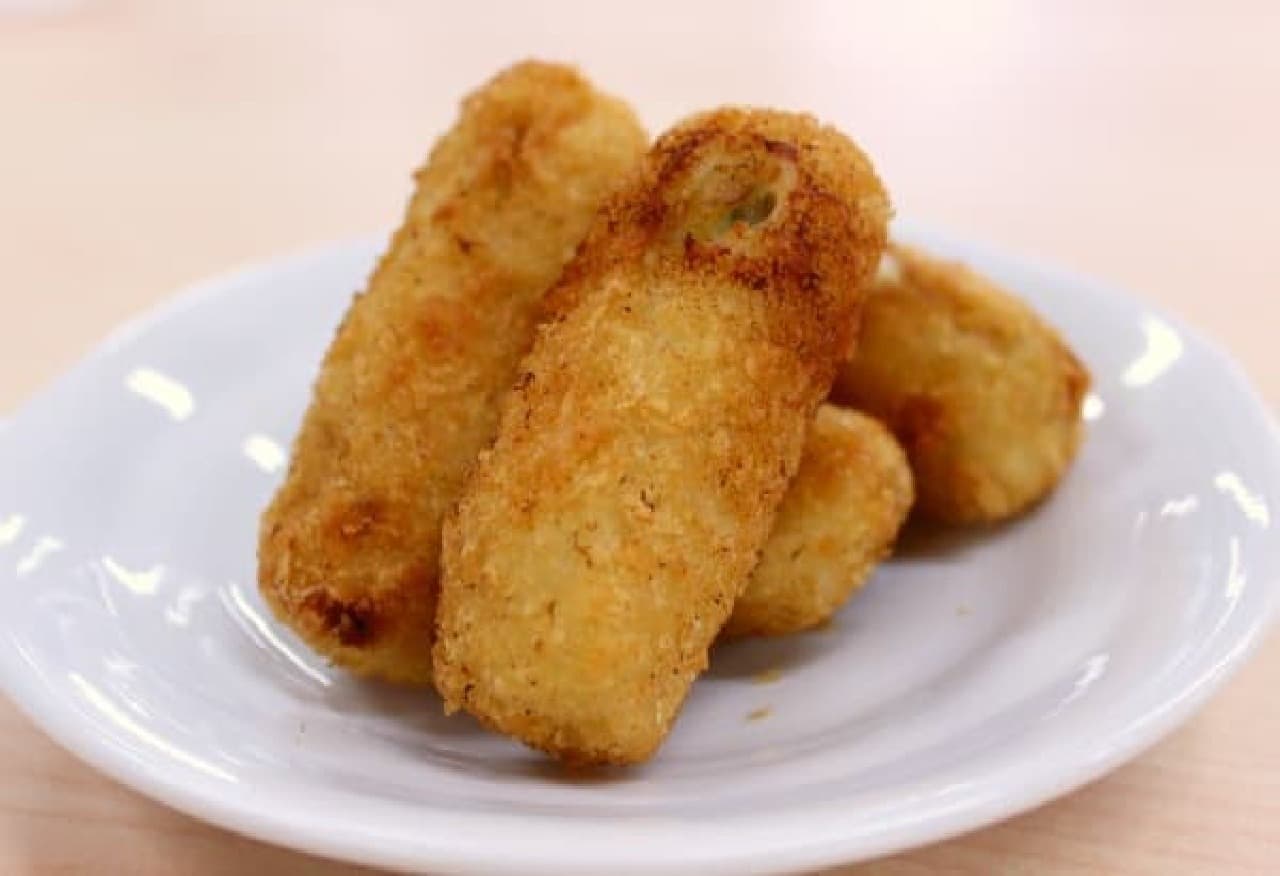 This is the pride of a Chinese restaurant! "Gyoza croquette"