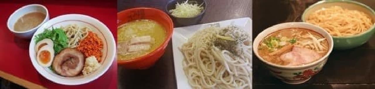 A chance to taste tsukemen from all over the country!