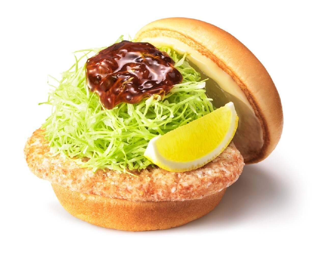 モスバーガー 日本と韓国の味を融合した新作「辛旨 ヤンニョムのとり竜田バーガー～なめらかチーズソース～」 画像3