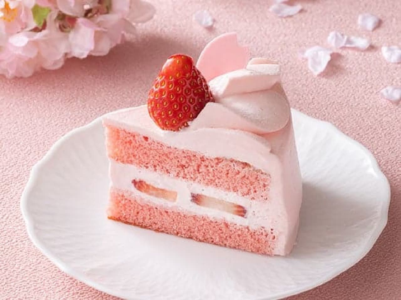 フロ 春限定「さくら色ショートケーキ」と「さくらモンブラン」を3月1日から販売！春季限定焼き菓子ギフトも展開 画像3