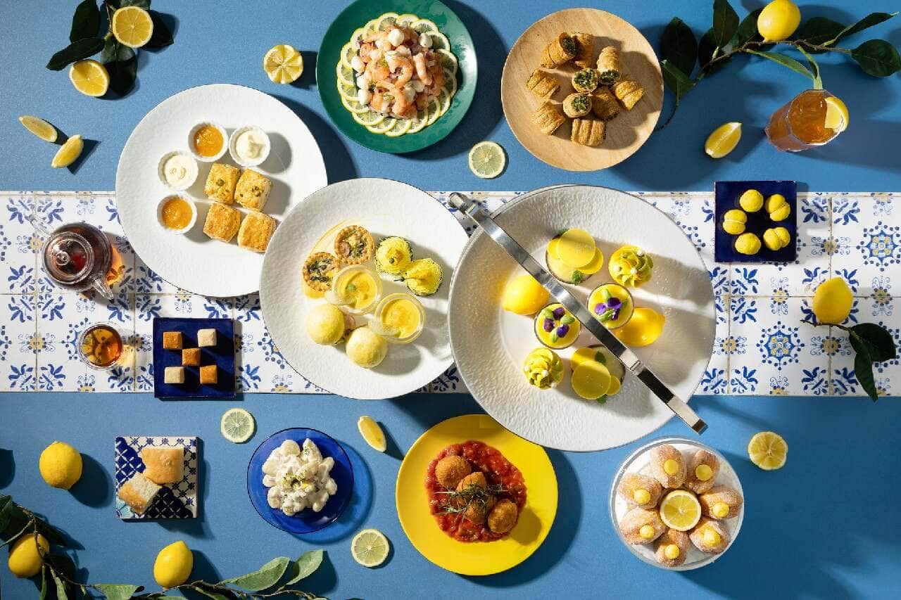 グランドプリンスホテル大阪ベイで、シチリア風レモンアフタヌーンティー「Lemon Breeze of Sicily」が6月1日から9月1日まで期間限定で開催されます 画像1