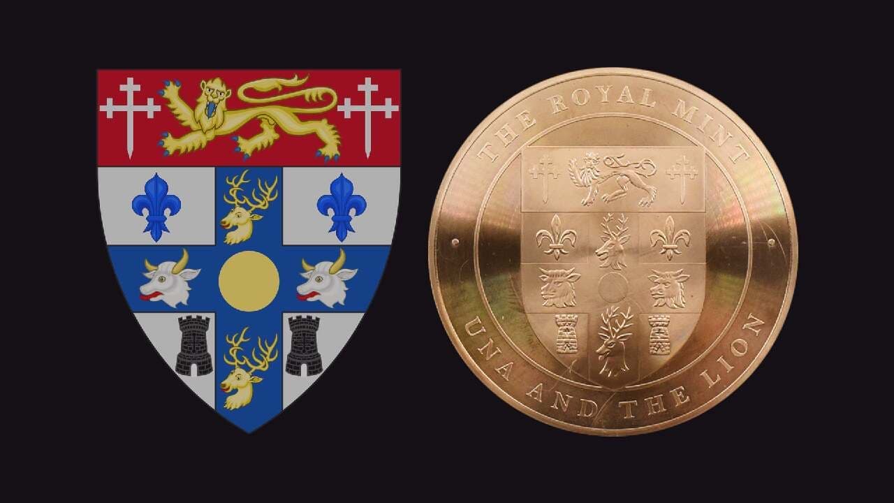 コインパレスから、英国王立造幣局制作の幻の試作銅メダル「ウナとライオン」トライアル・ピースが5月11日に販売開始 画像3