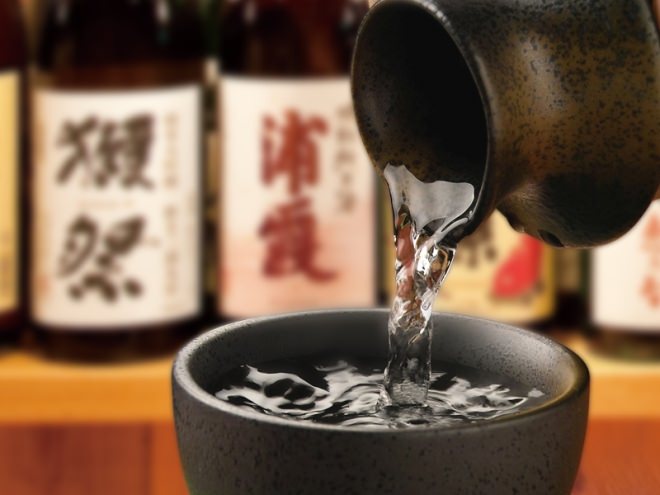 Sake sake. There seems to be that "Daisai" too!