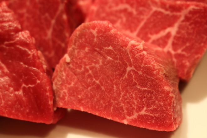 美しいフィレ肉をステーキで（YAGOTO-TEI）