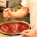 Mixing ingredients is also manual | Ken's Cafe Tokyo