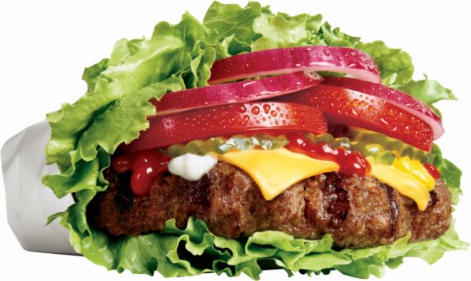 Lettuce Wrap Chic Burger | Carl's Jr. Akihabara Chuo-dori
