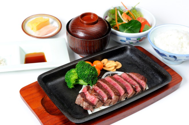 Shimitsu Mouri "Omi beef fillet steak set" image