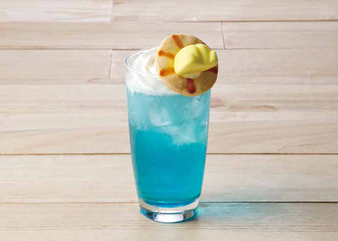 Tropical Gude Drink-Blue Hawaii-