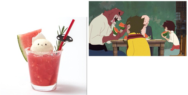 "The Boy and the Beast" collaboration Let's drink up with Kumatetsu's Odachi straw! There is also Chico! 980 yen