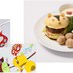"Summer Wars" collaboration Temporary Kenji and King Kazuma's burger plate with side dishes of the Jinnouchi family 1,480 yen