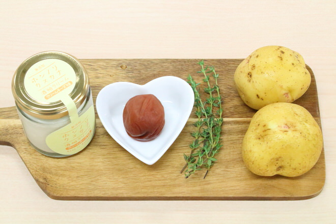 Western-style potato butter ingredients