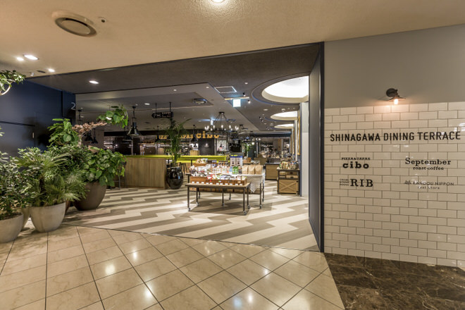 3 stores on the right floor | Shinagawa Dining Terrace
