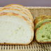 Bread Miel Citron on the left and Matcha Chocolat Blanc on the right