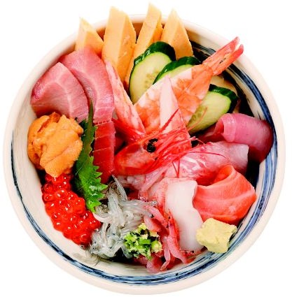 Numazu Uogashi Sushi (Kitchen Street) "Uogashi Seafood Bowl"