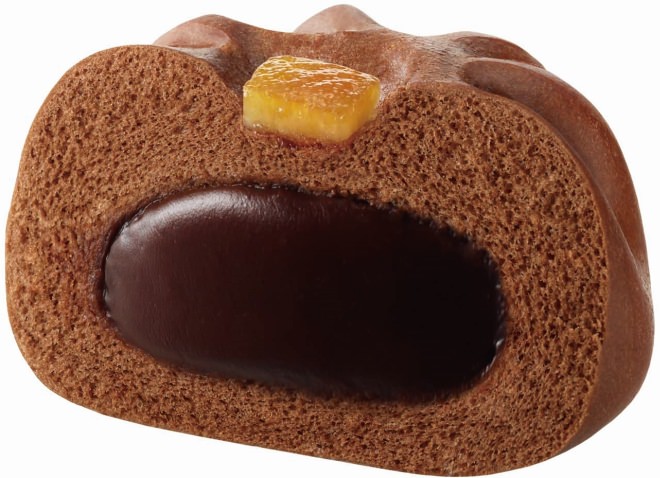 Belgian chocolate bun