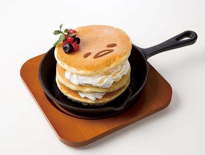 In addition, photo → SNS? Gude fluffy pancakes