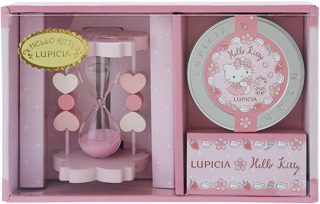 Hello Kitty & Lupicia Hourglass & Flavored Tea