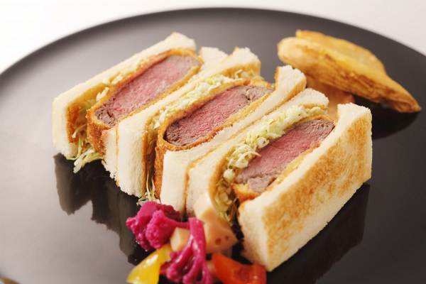 Noto beef premium pork cutlet sandwich