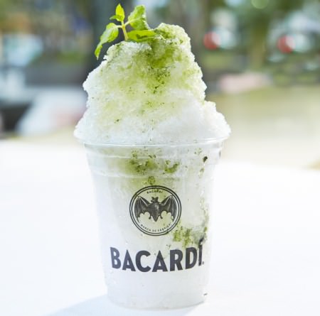 Even shaved ice is "mojito"!