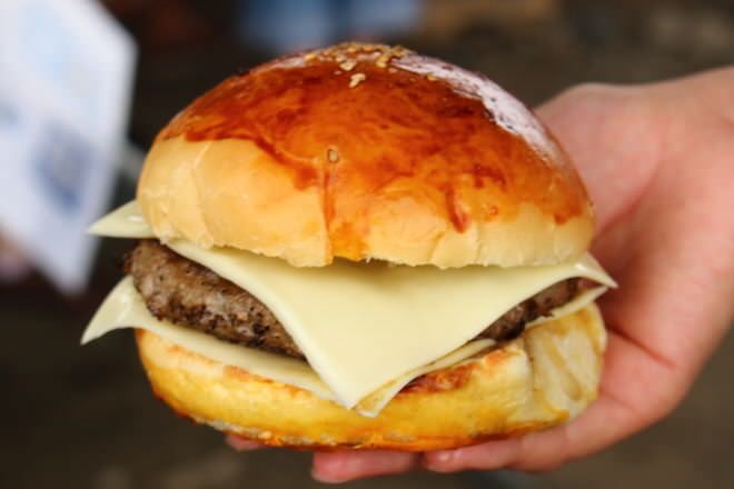 Bring your own cheese and buns to make a special burger
