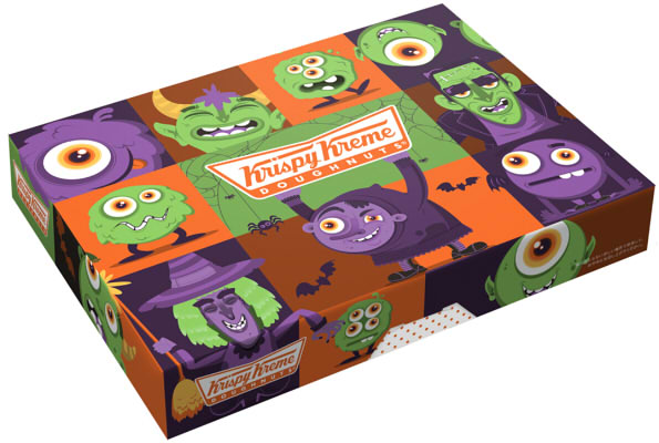 "Halloween Dozen" box design
