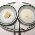 Horseradish (left) and cream horseradish (right) that come with prime rib