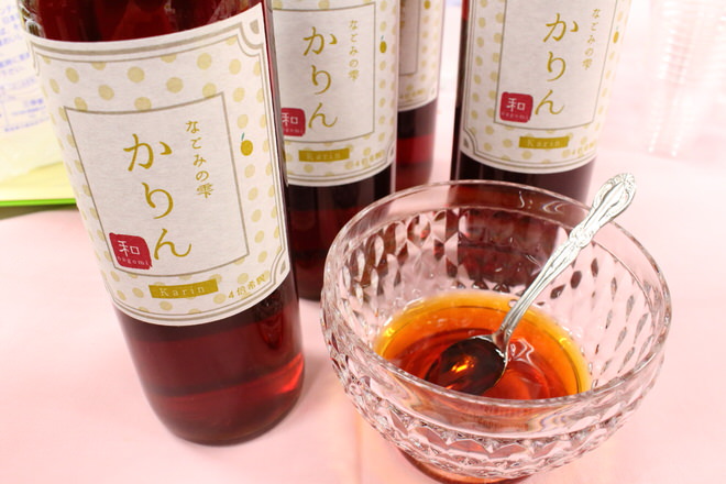 Karin extract (Nara prefecture) made by a long-established fruit garden founded in the Meiji era