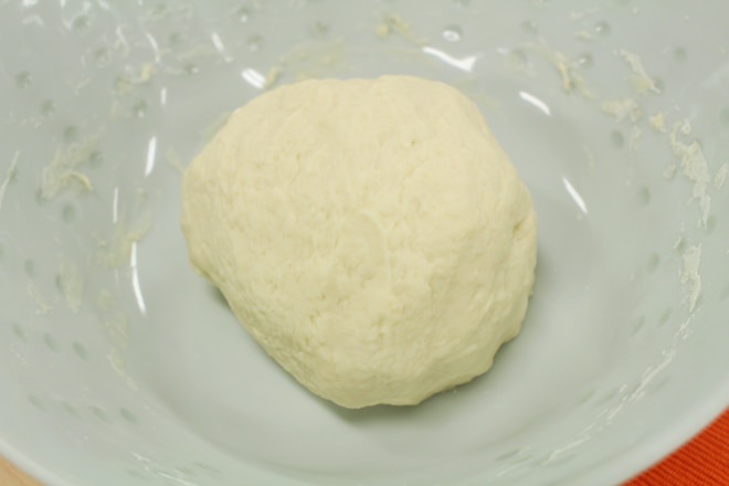 Kneaded and rolled dough